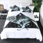 housse de couette loup courant