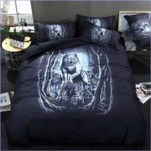 housse de couette loup dominant