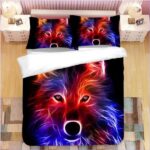 Housse de Couette Loup Électrique