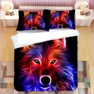 Housse de Couette Loup Électrique