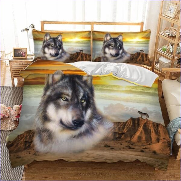Housse de Couette Loup FarWest