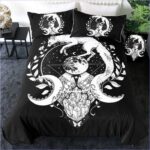parure de lit loup galaxie