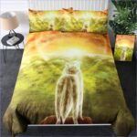 Housse de Couette Loup Lever de Soleil