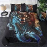 parure de lit loup alpha