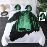 housse de couette loup mère et fille