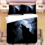 housse de couette loup mystique