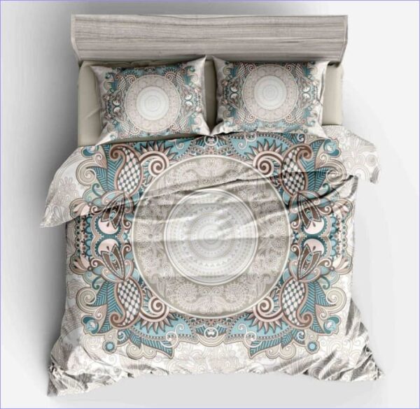 housse de couette mandala arabesques