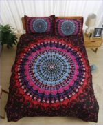 housse de couette mandala florale