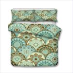 Linge de lit Mandala Vert turquoise