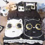 housse de couette manga chats