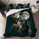 housse de couette loups