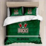 Housse de Couette Milwaukee Bucks en chambre