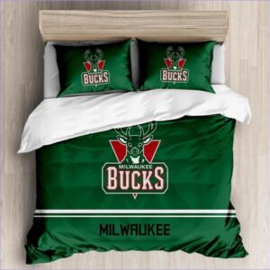 Housse de Couette Milwaukee Bucks en chambre