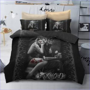housse de couette motard marilyn monroe
