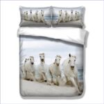 housse de couette motif cheval