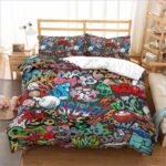Housse de couette motif Graffiti