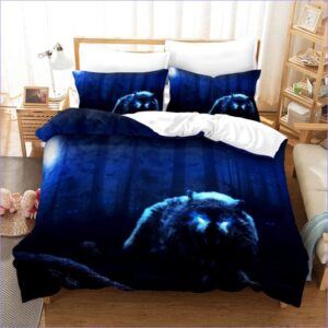 housse de couette loup