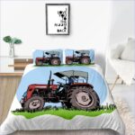 housse de couette motif tracteur
