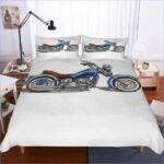 housse de couette moto élégante