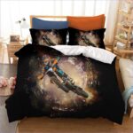 linge de lit moto