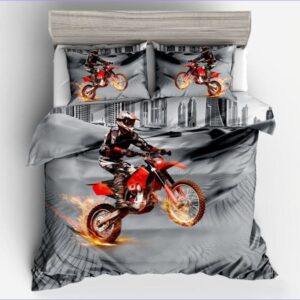housse de couette moto cross