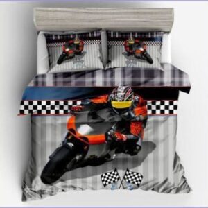 housse de couette moto de course