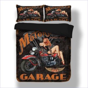 housse de couette moto garage