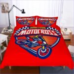 Couette Moto pour chambre unique