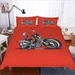 Fermeture éclair Moto Rouge
