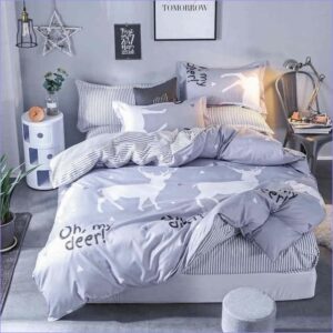 housse de couette originale motif Oh My Deer