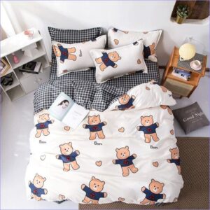 housse de couette motif ourson