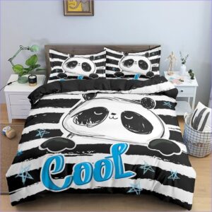 housse de couette panda