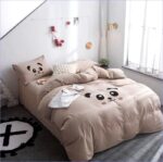 literie panda beige