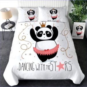 Housse de Couette Panda Danse