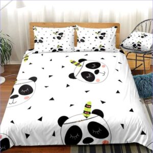 housse de couette panda