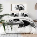 housse de couette panda paresseux