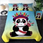 Housse de Couette Panda récréative