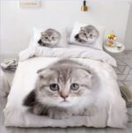 housse de couette petit chaton