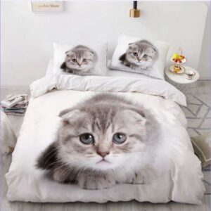 housse de couette petit chaton