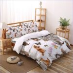 lits chats motif couette