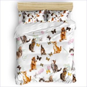 housse de couette petits Chats