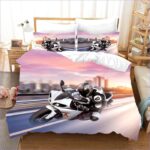 housse de couette pilote moto course