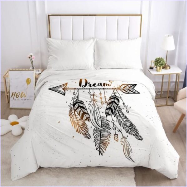 housse de couette plume 200x200