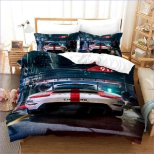 housse de couette Porsche deux personnes