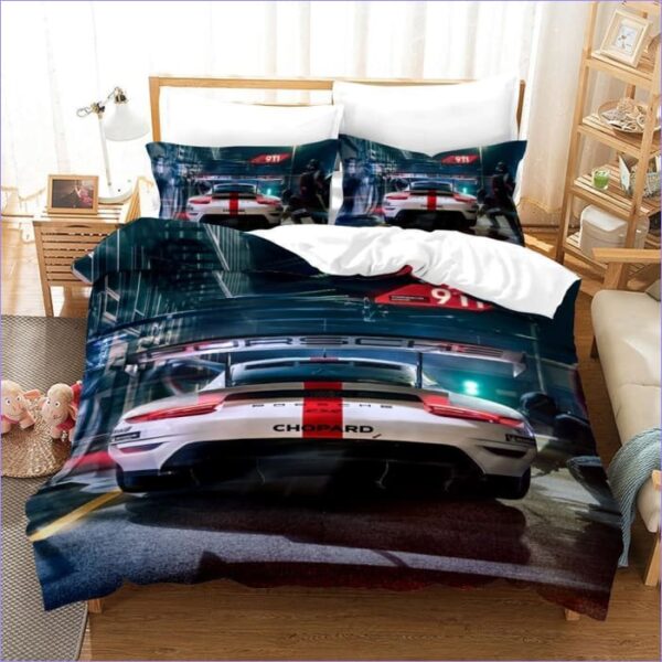 housse de couette Porsche deux personnes
