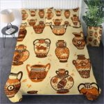 housse de couette poterie africaine