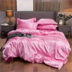 housse de couette rose fluo