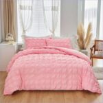 housse de couette rose glamour