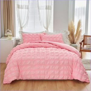 housse de couette rose glamour