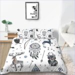 housse de couette attrape rêve scandinave